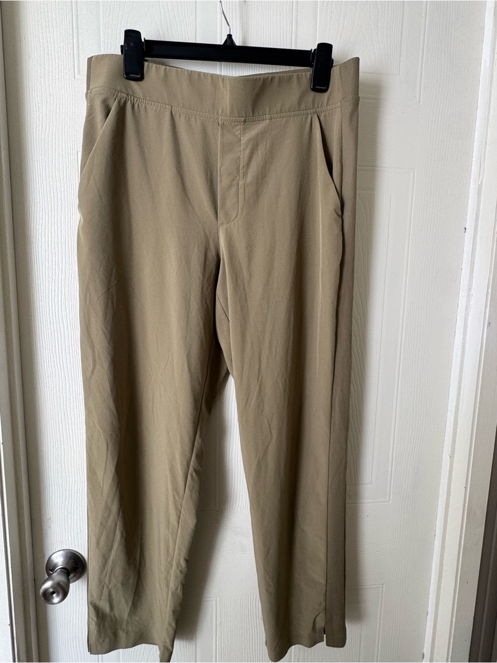Athleta Men's Stretch Khaki Straight-Leg Pants